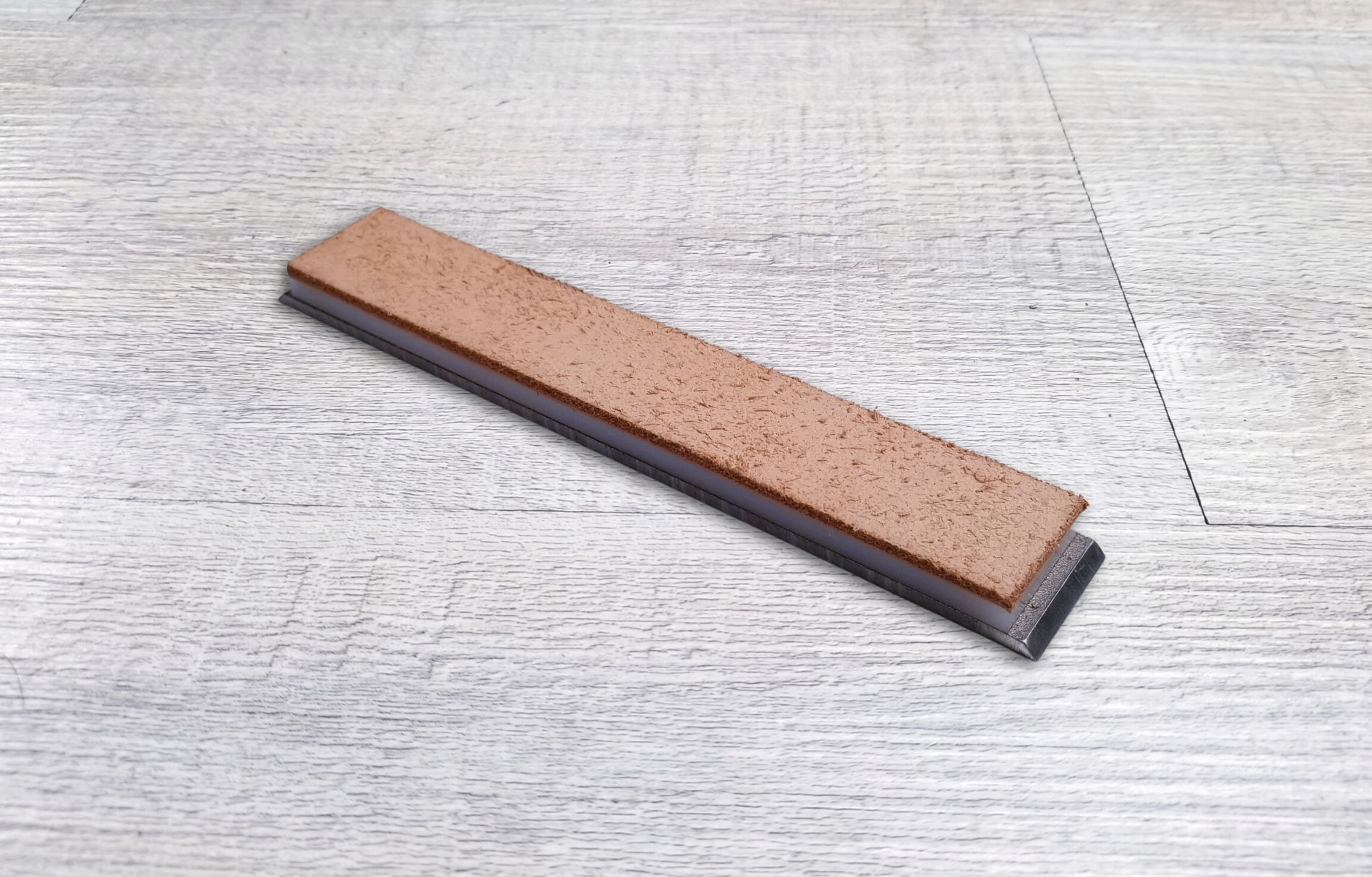1x6 Jende Rough Leather Strop. Strop of choice for most knife