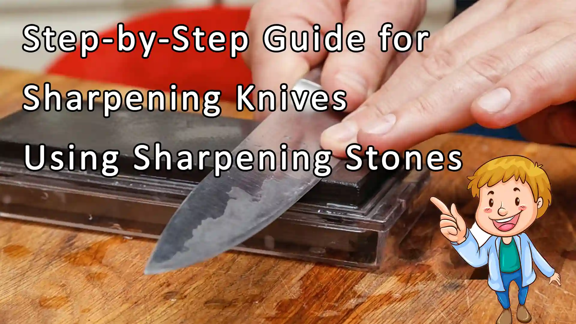 Step-by-Step Guide for Sharpening Knives Using Stones