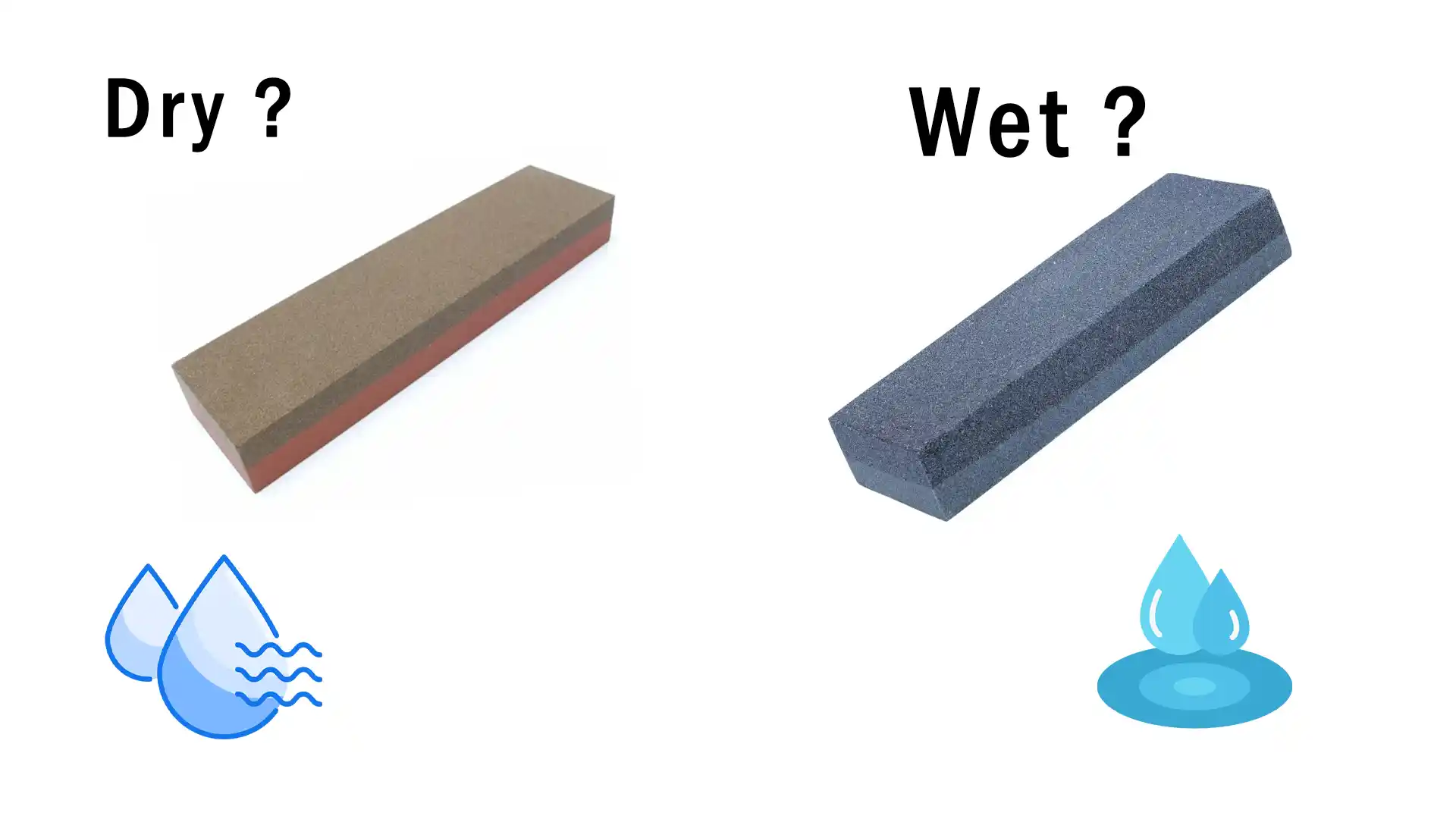 Use My Sharpening Stones Wet or Dry?